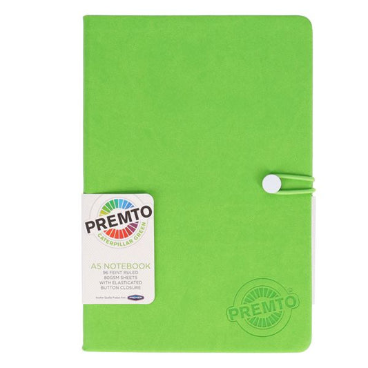 Notebook A5 Creen Caterpillar