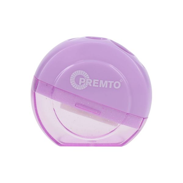 Pastel Twin Hole Sharpener Round