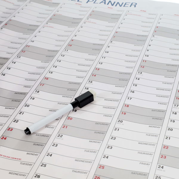 Concept A1 2026 Wall Planner