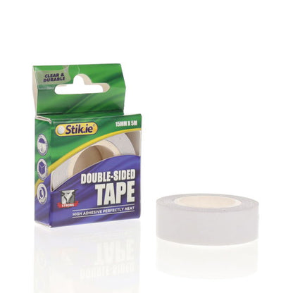 Stik-ie Double Sided Tape 15mmX5m