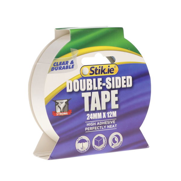 Stik-ie Double Sided Tape 24mmX12m