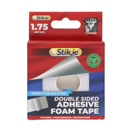 Stik-Ie Double Sided Mounting Tape 25mm x 1.75m