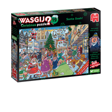 WASJIG Christmas 19 Santa Dash 2 x 1000 Piece Jigsaw Puzzle