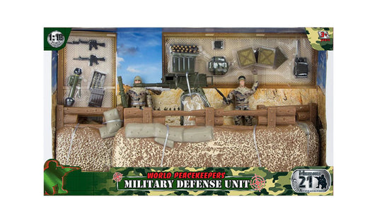 World Peacekeepers Military Defense Unit Playset