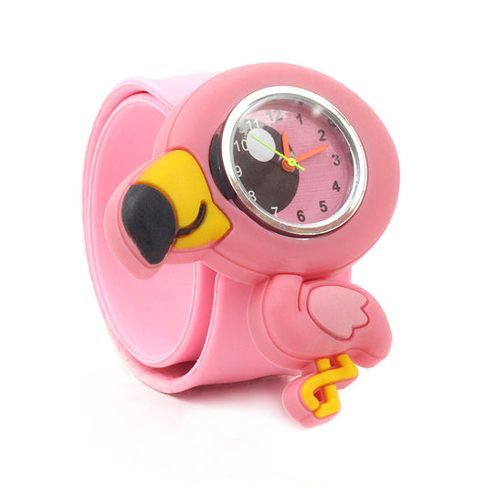 Wacky Watch Slapband Flamingo