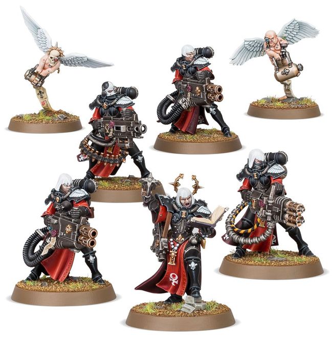Warhammer 40K Adepta Sororitas Retributor Squad