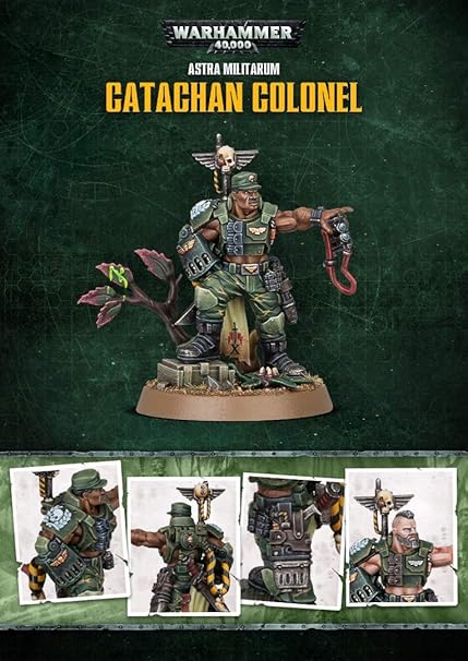 Warhammer 40K Astra Militarium Catachan Colonel