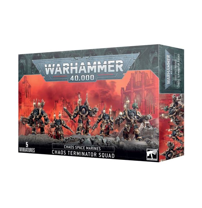Warhammer 40K Chaos Space Marines Terminator Squad