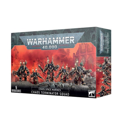 Warhammer 40K Chaos Space Marines Terminator Squad
