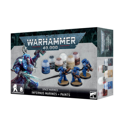 Warhammer 40K Space Marines Infernus Marines & Paints