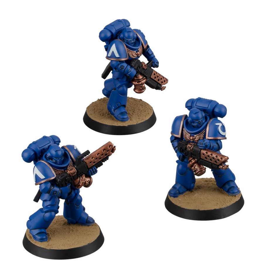 Warhammer 40K Space Marines Infernus Marines & Paints