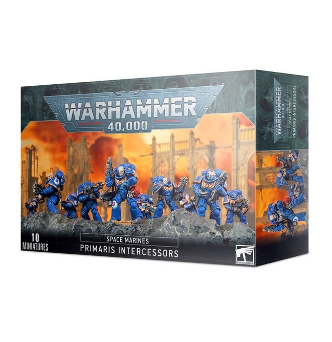 Warhammer 40K Space Marines Primaris Intercessor Squad