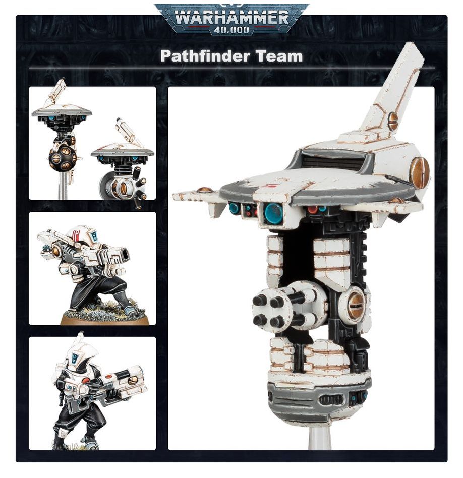 Warhammer 40K T'au Empire Pathfinder Team