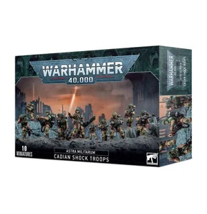Warhammer 40k Astra Militarium Cadian Shock Troops