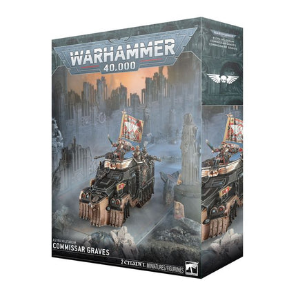Warhammer 40k Astra Militarum Commissar Graves