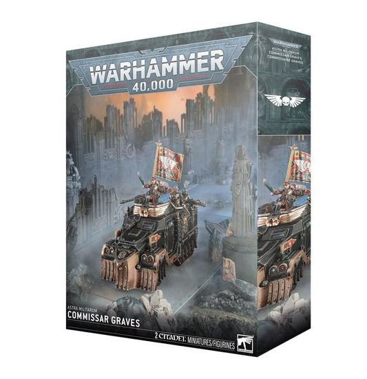 Warhammer 40k Astra Militarum Commissar Graves