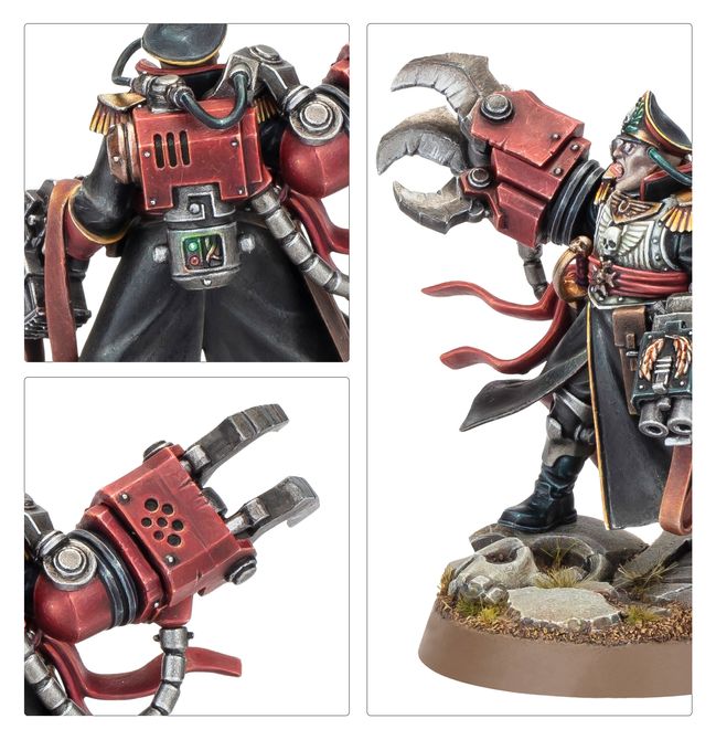 Warhammer 40k Astra Militarum Commissar Yarrick