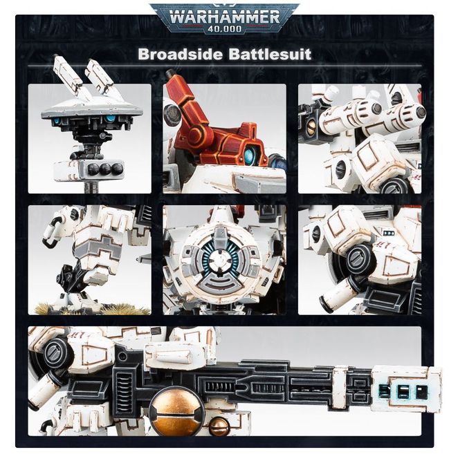 Warhammer 40k 'Au Empire XV88 Broadside Battlesuit