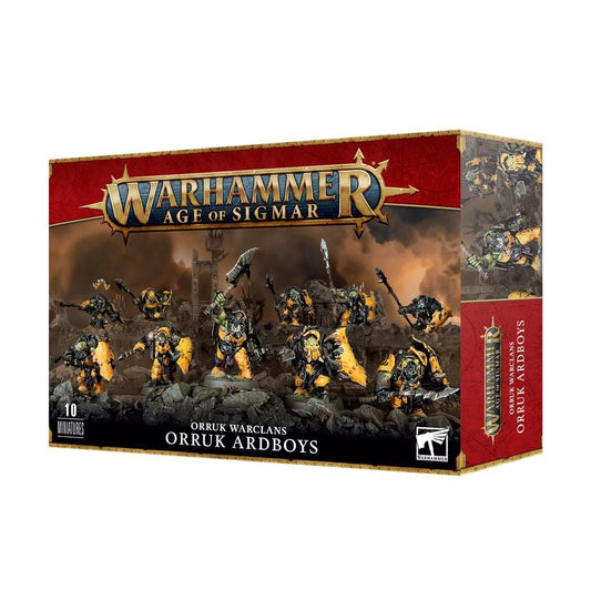 Warhammer Age Of Sigmar Orruk Warclans Orruk Ardboyz