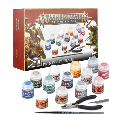 Warhammer Age Of Sigmar Paints & Tools