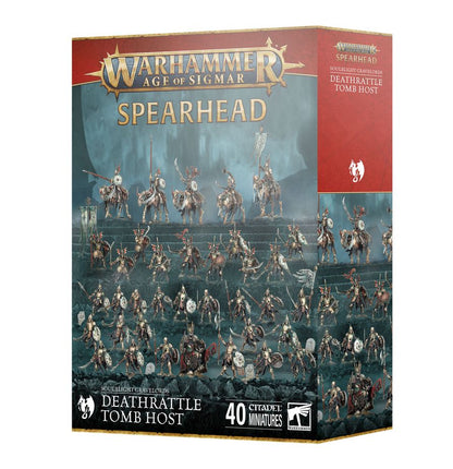 Warhammer Age Of Sigmar Spearhead Soulblight Gravelords Deathrattle Tomb Host