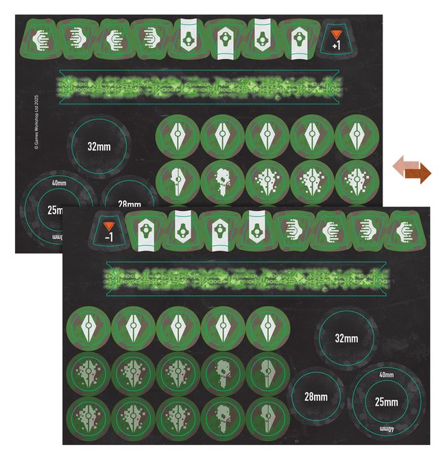 Warhammer 40k Kill Team Canoptek Circle Unsleeping Necron Sentinels
