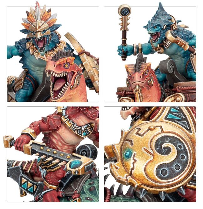 Warhammer Seraphon Aggradon Lancers