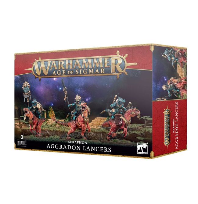 Warhammer Seraphon Aggradon Lancers