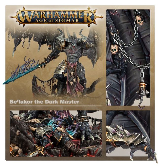 Warhammer Slaves To Darkness Be'Lakor the Dark Master