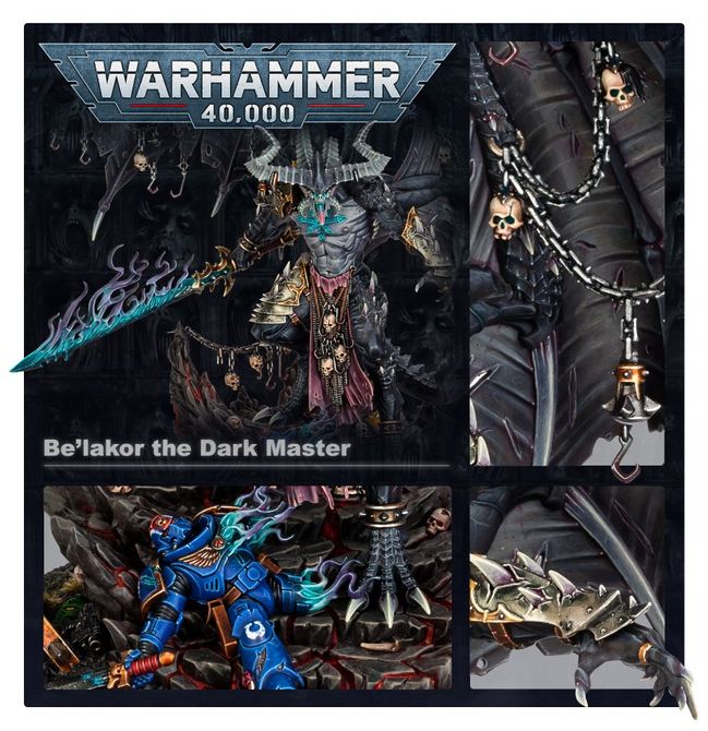 Warhammer Slaves To Darkness Be'Lakor the Dark Master