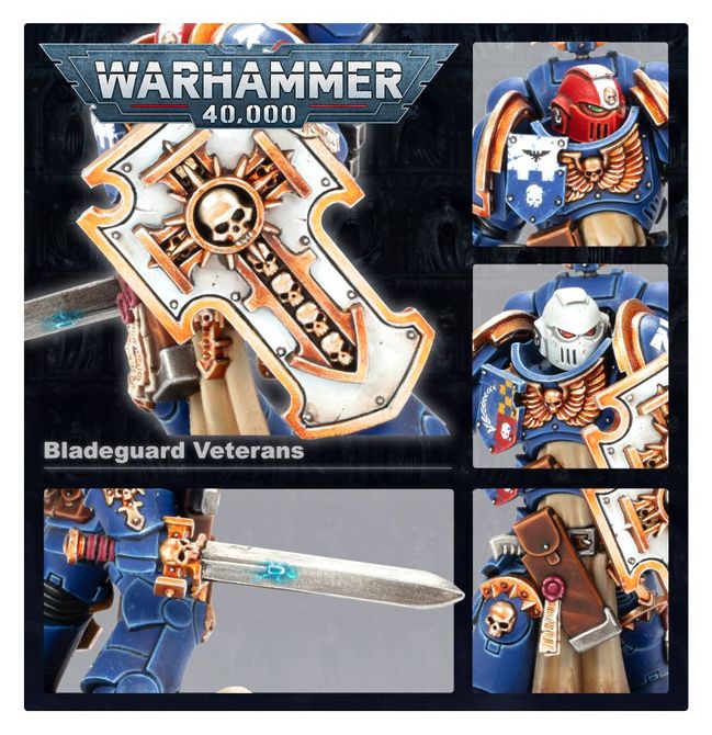 Warhammer Space Marines Bladeguard Veteran Squad