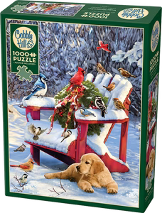 Cobble Hill Warm Winters Day 1000 Piece Jigsaw Puzzle