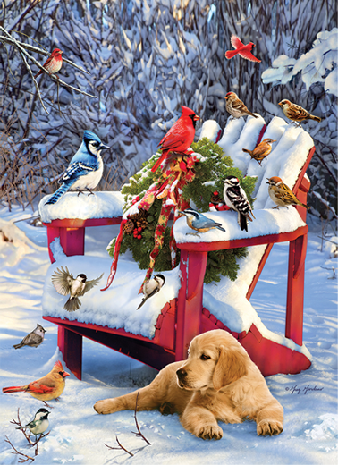 Cobble Hill Warm Winters Day 1000 Piece Jigsaw Puzzle