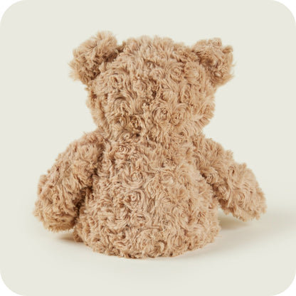 Warmies Curly Brown Bear Microwavable Plush