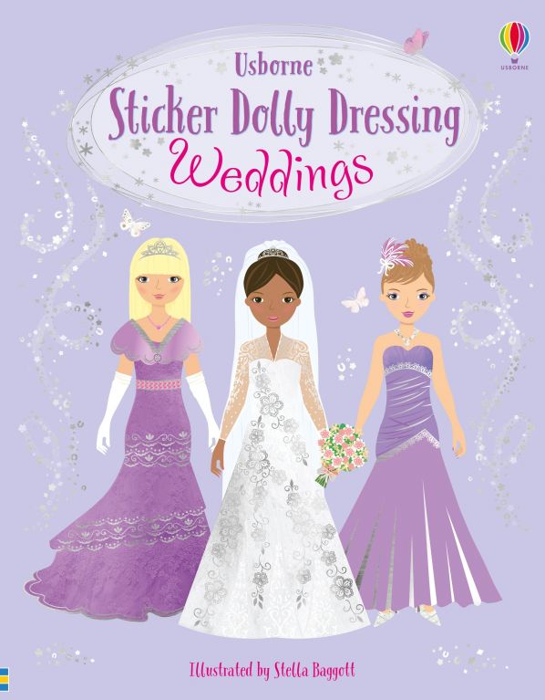 Sticker Dolly Dressing Weddings