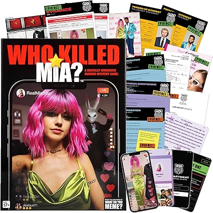 Who Killed Mia Murder Mystery Game