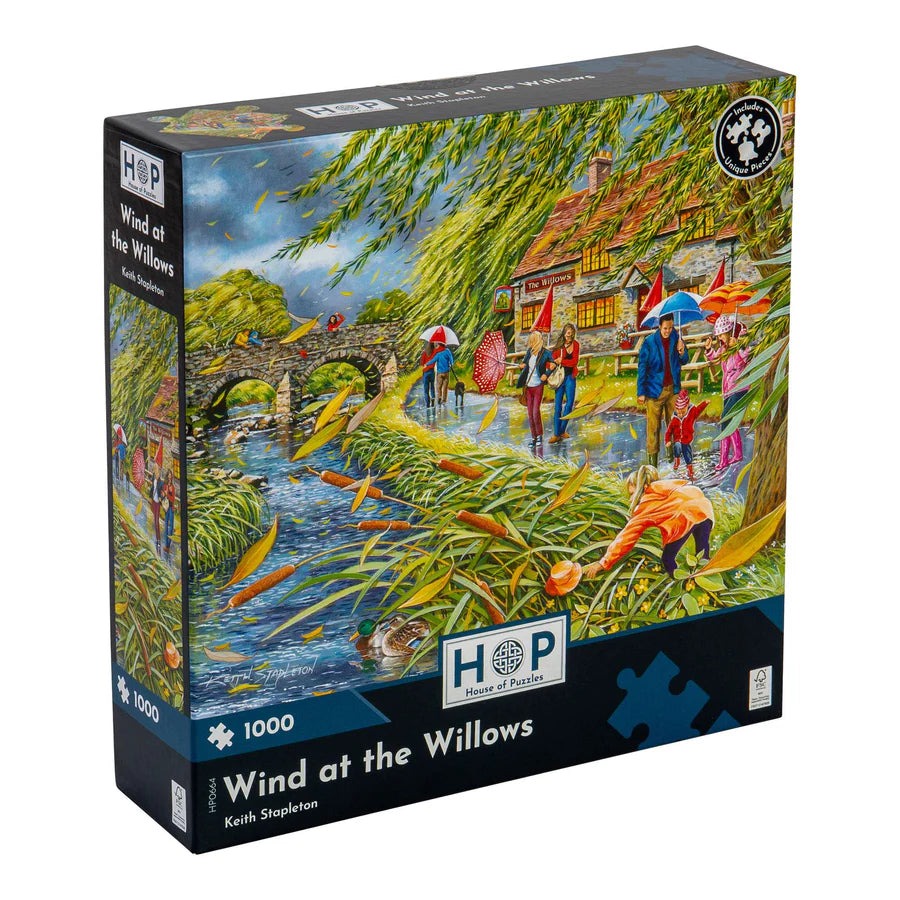 Wind in the Willows 1000 Piece Jigsaw Puzzle