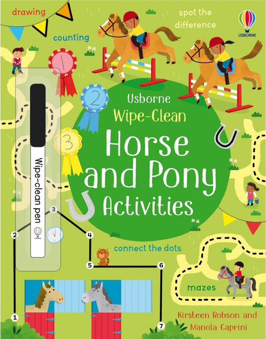 Wipe Clean Horse & Pony Activities