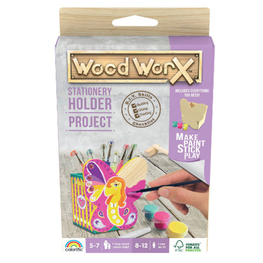 Wood Worx Stationery Holder