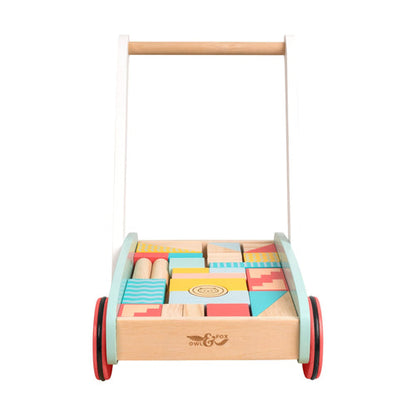 Owl & Fox Wooden Baby Walker