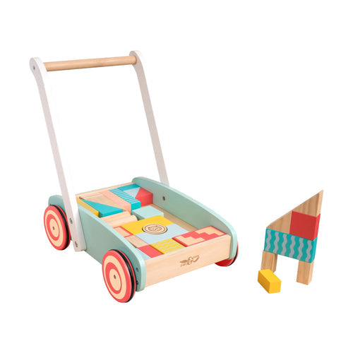 Owl & Fox Wooden Baby Walker
