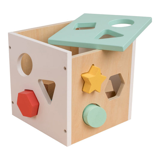 Wooden Shape Sorter Owl & Fox