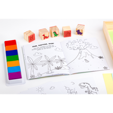 Wooden Stamper Sets Dinosaurs
