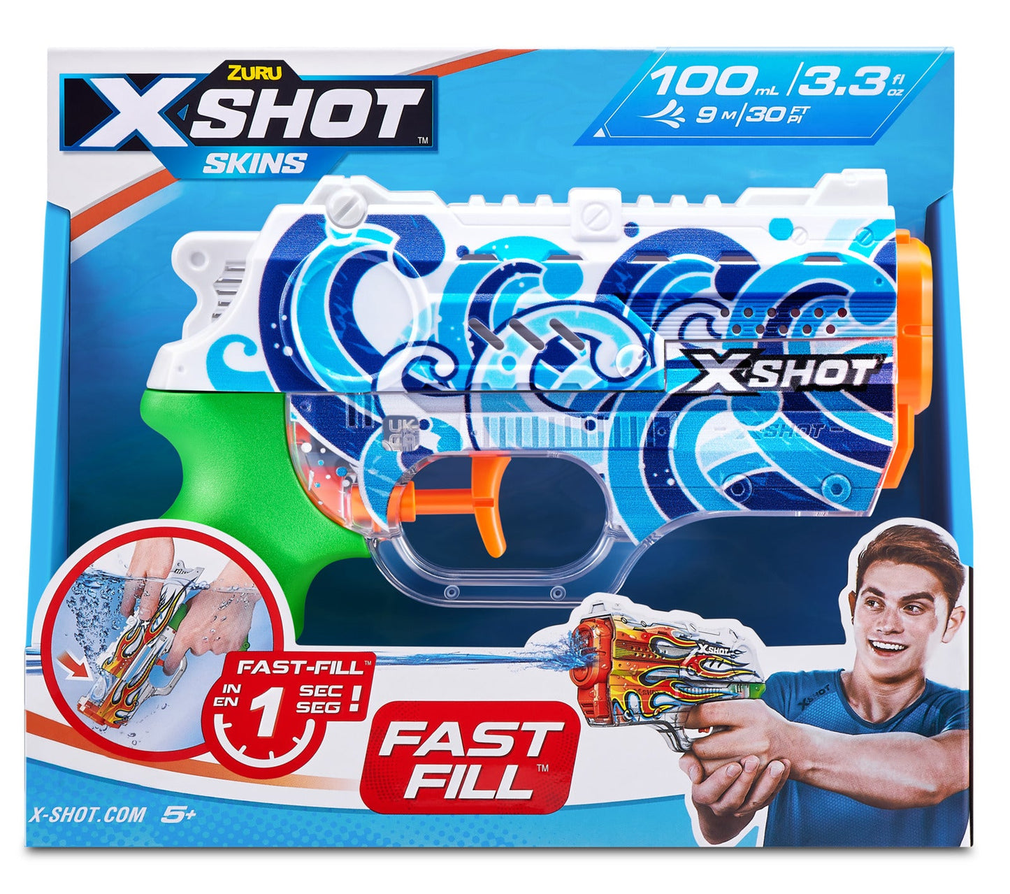 X Shot Skins Nano Fast Fill Water Gun