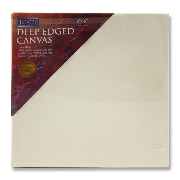 Icon Deep Edge Canvas 6" x 6"