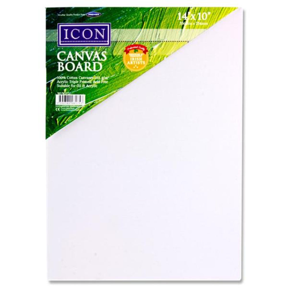 Icon Canvas Board 12" x 10"