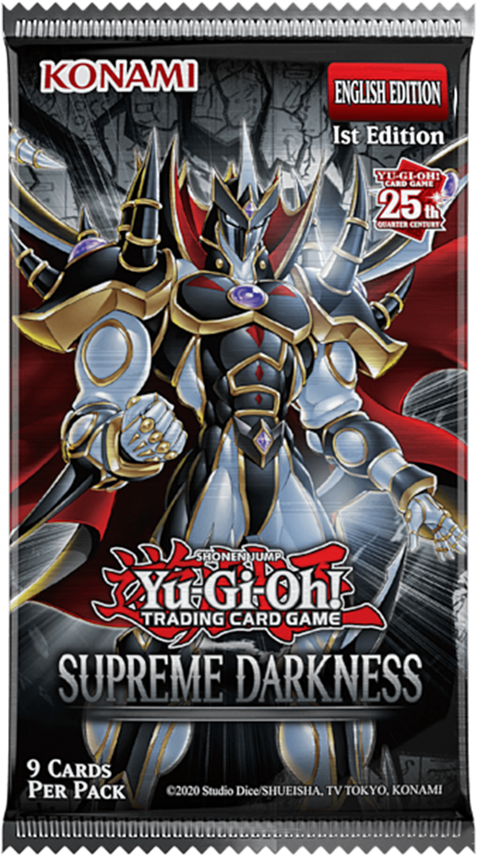 YuGiOh Supreme Darkness Booster Pack