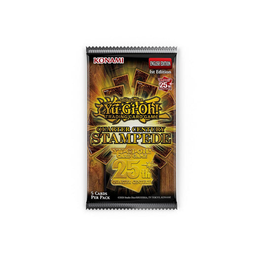YuGioh Quarter Century Stampede Booster