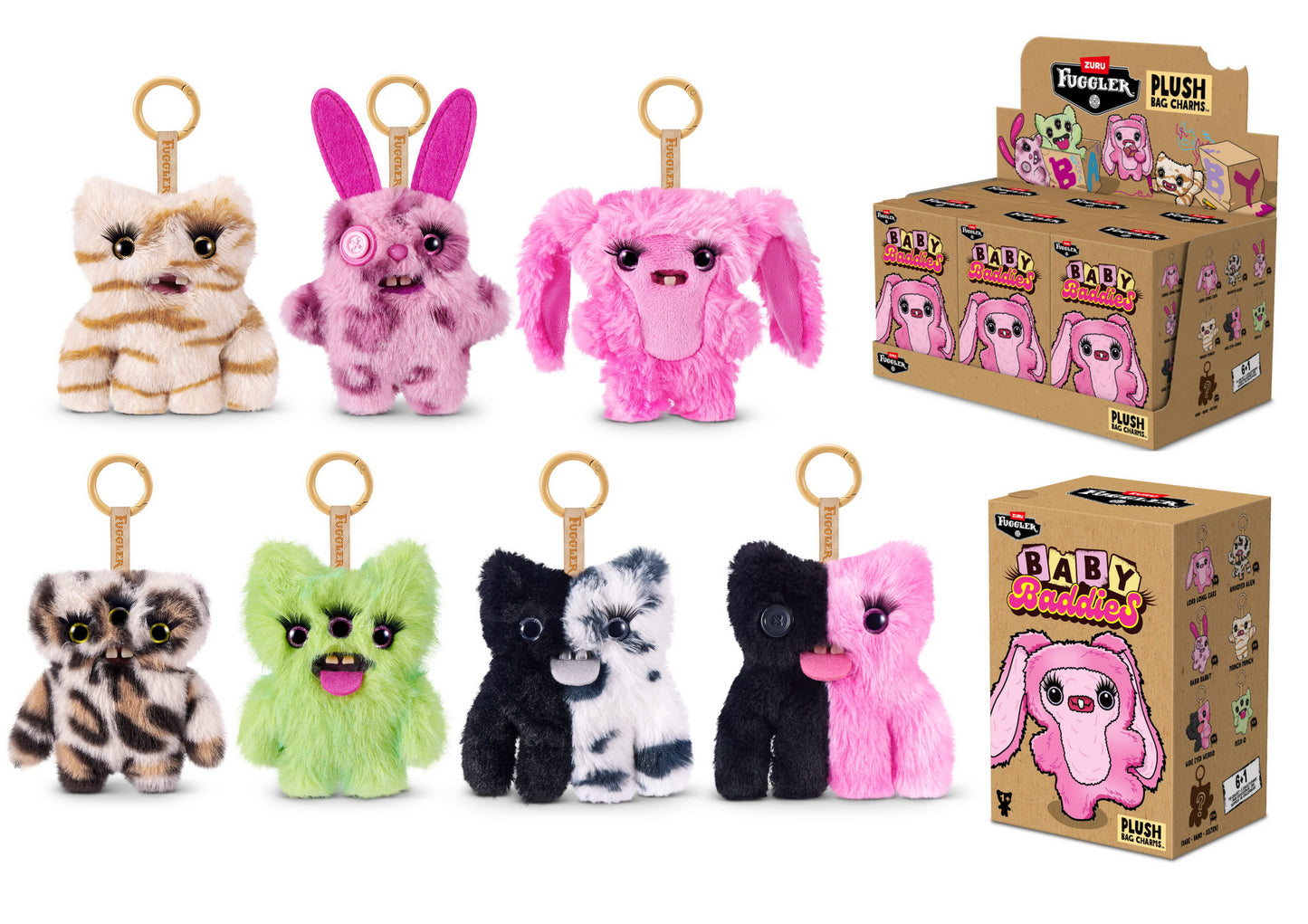 Fuggler Baddies Keyrings
