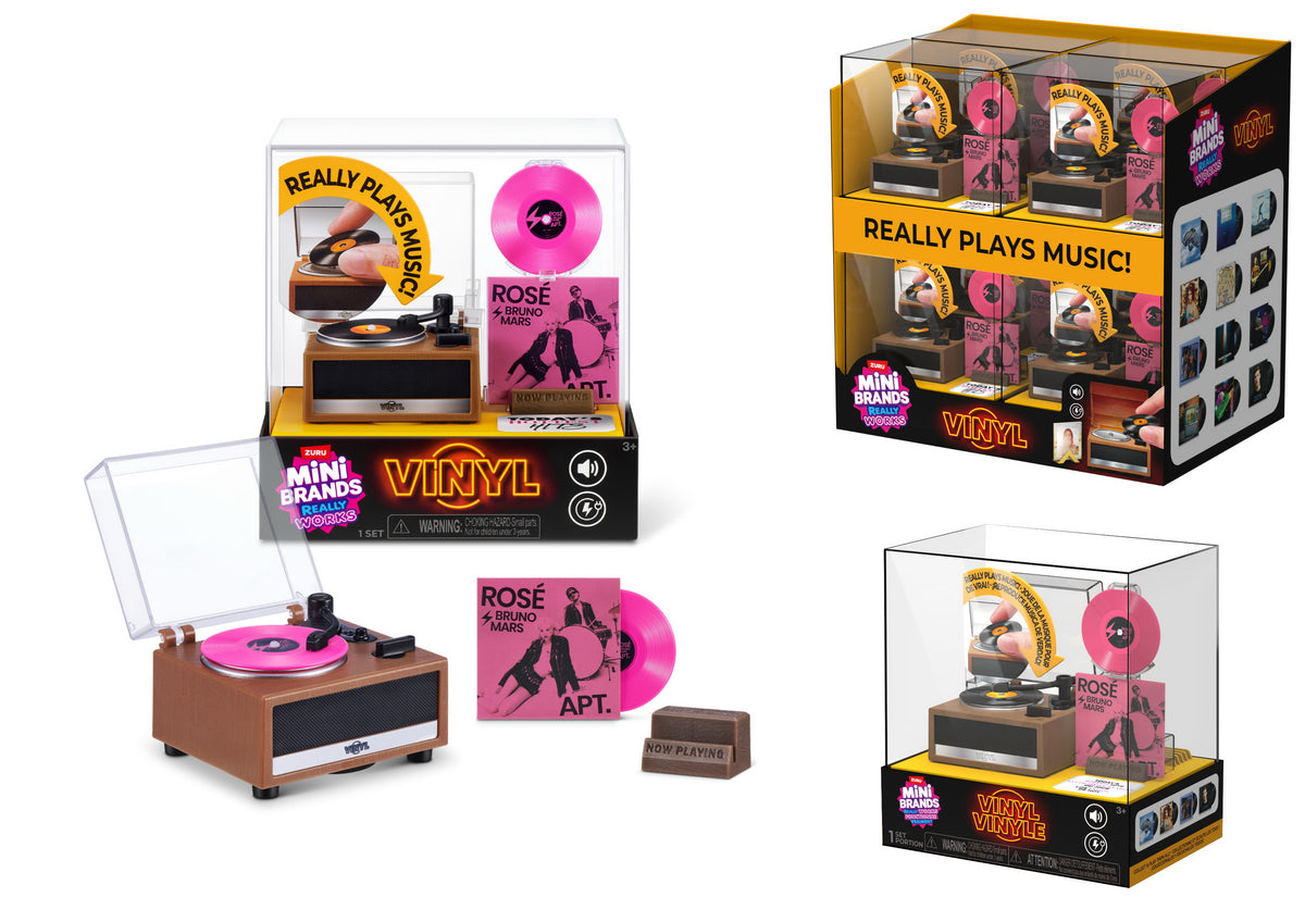 Mini Brands Vinyls Play Set